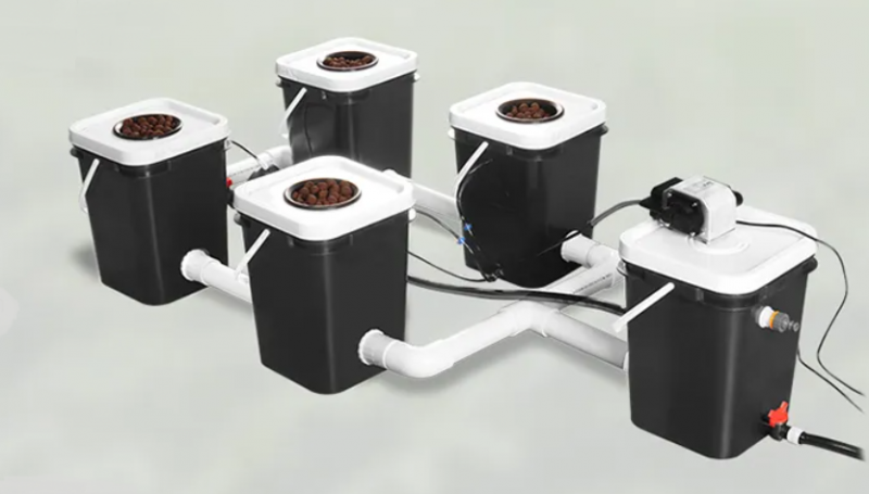 Гидропонная система DWC Rdwc Growsvet 4 PROГидропонная система DWC Rdwc Growsvet 4 PRO